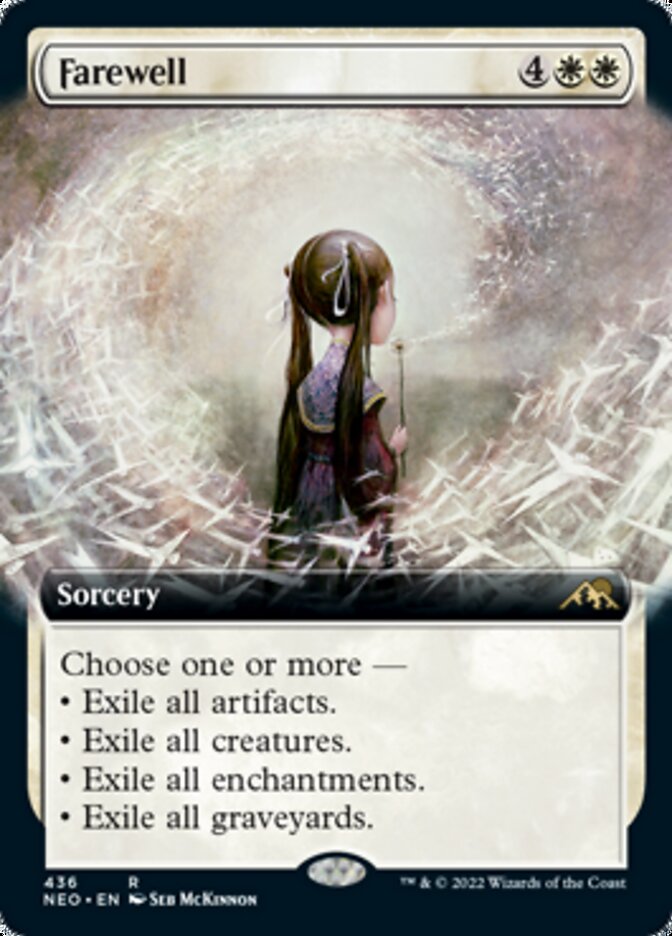 Farewell (Extended Art) [Kamigawa: Neon Dynasty] | Gaming Infinity