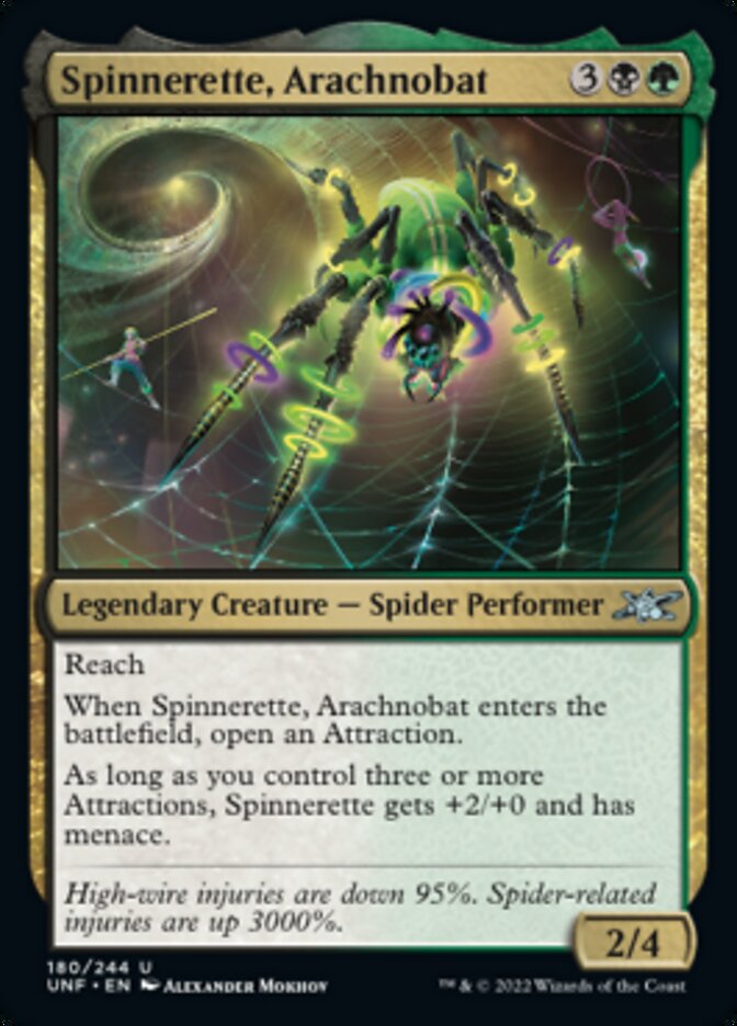 Spinnerette, Arachnobat [Unfinity] | Gaming Infinity