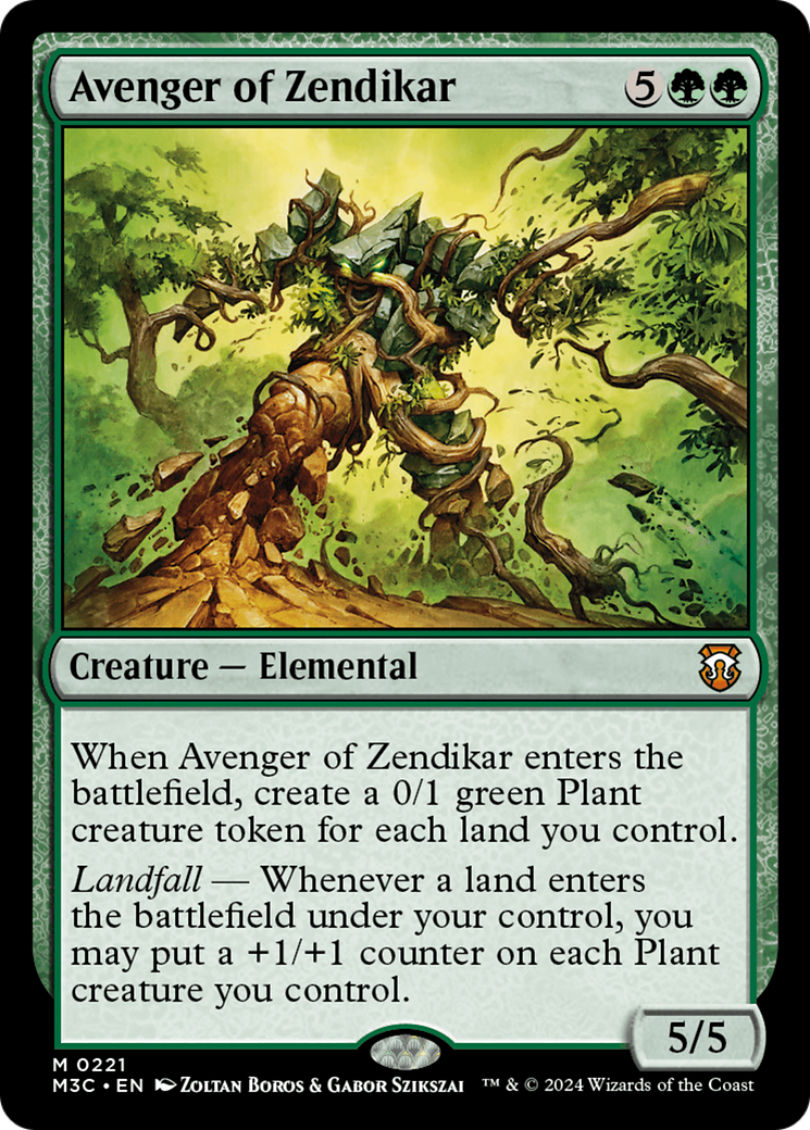 Avenger of Zendikar (Ripple Foil) [Modern Horizons 3 Commander] | Gaming Infinity