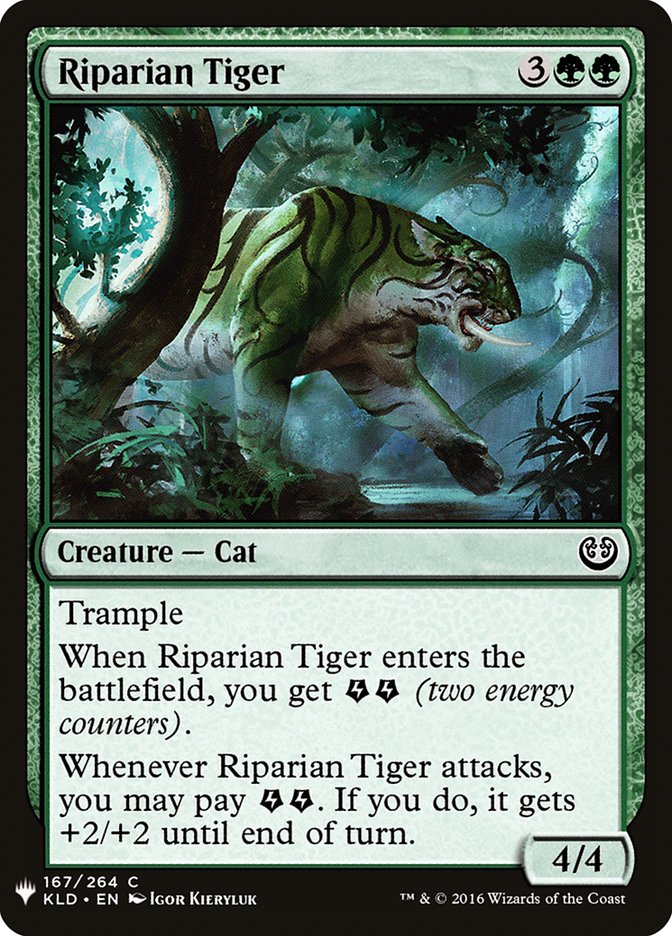 Riparian Tiger [Mystery Booster] | Gaming Infinity