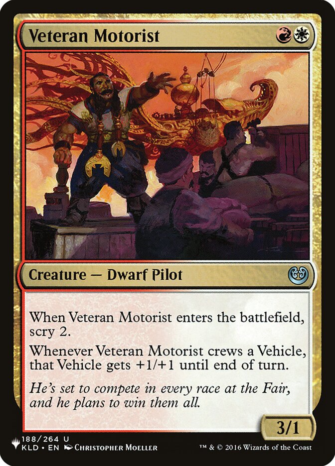 Veteran Motorist [The List] | Gaming Infinity