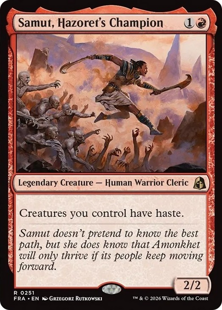 Samut, Hazoret's Champion [Reality Fracture] | Gaming Infinity