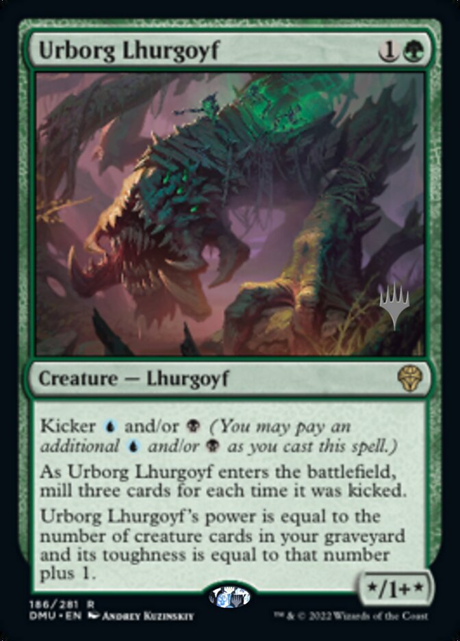 Urborg Lhurgoyf (Promo Pack) [Dominaria United Promos] | Gaming Infinity