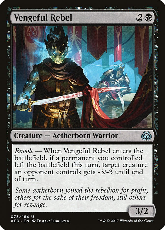Vengeful Rebel [Aether Revolt] | Gaming Infinity