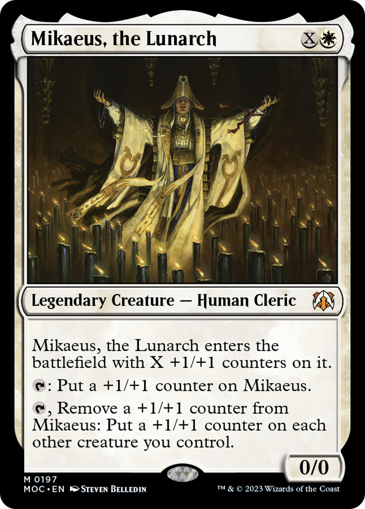 Mikaeus, the Lunarch [March of the Machine Commander] | Gaming Infinity