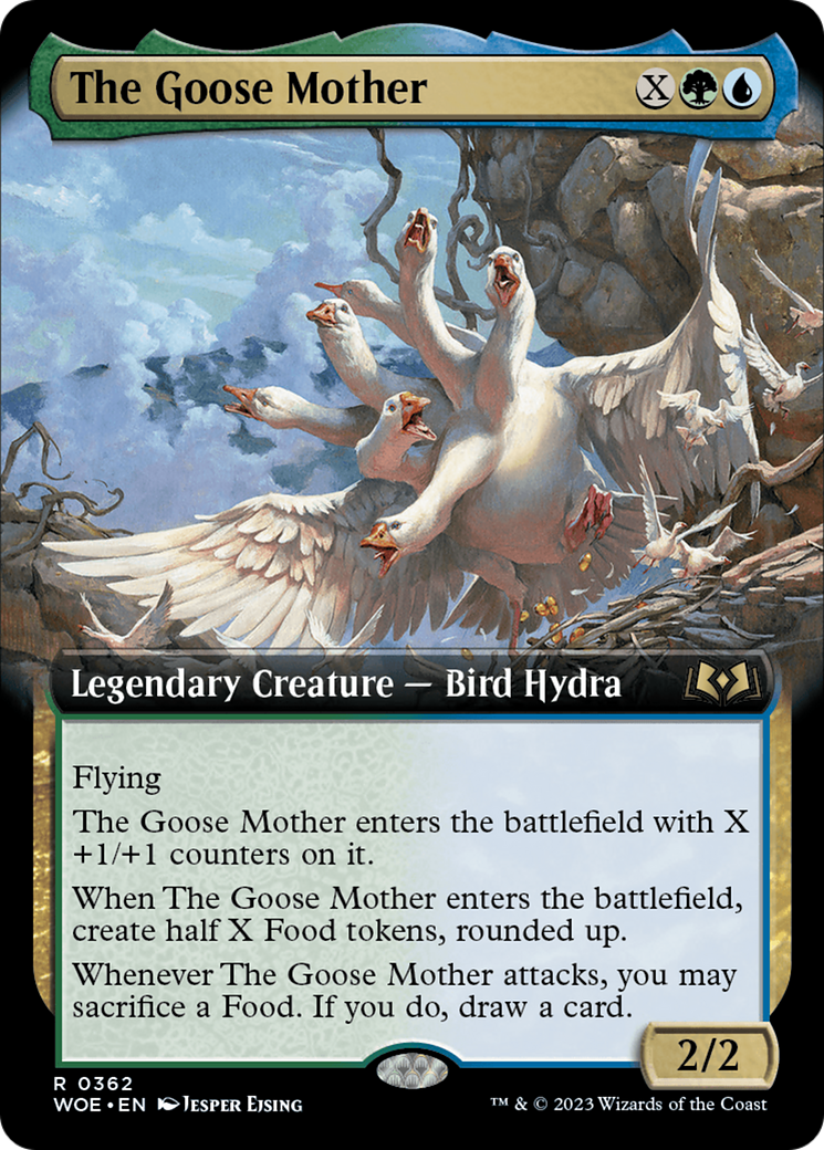 The Goose Mother (Extended Art) [Wilds of Eldraine] | Gaming Infinity