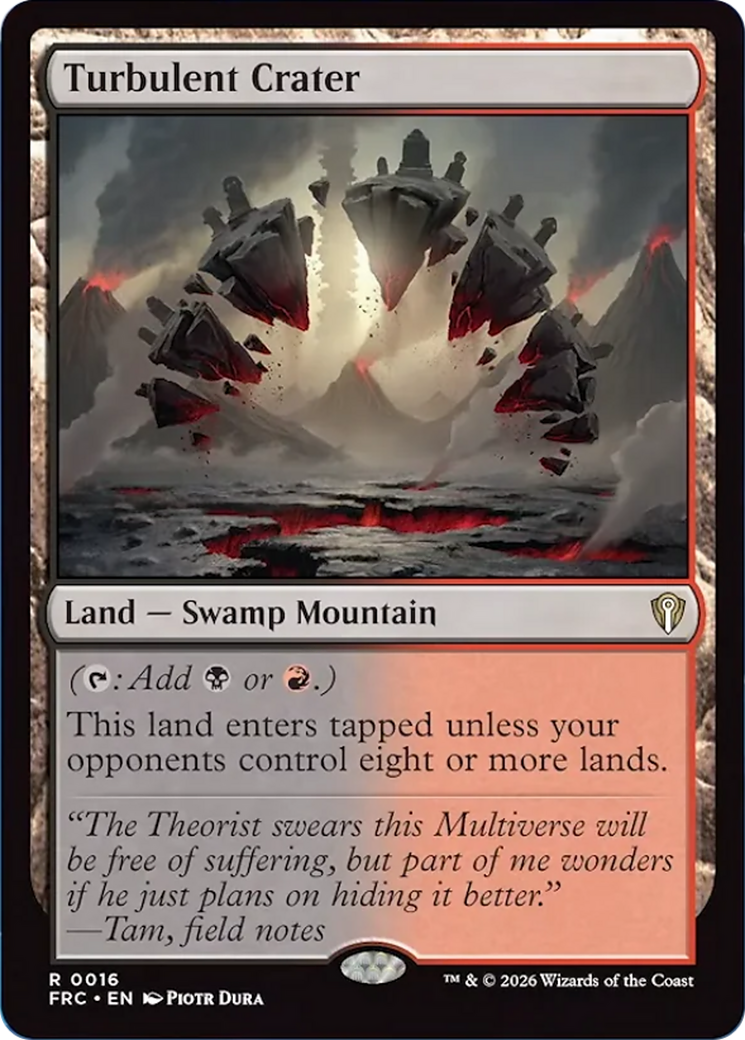 Turbulent Crater [Reality Fracture Commander] | Gaming Infinity