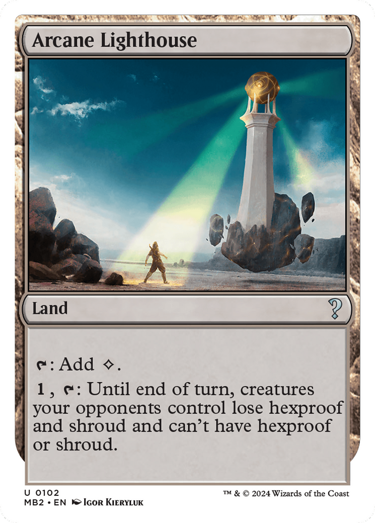 Arcane Lighthouse (White Border) [Mystery Booster 2] | Gaming Infinity