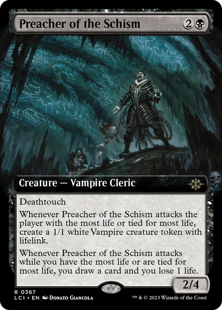 Preacher of the Schism (Extended Art) [The Lost Caverns of Ixalan] | Gaming Infinity