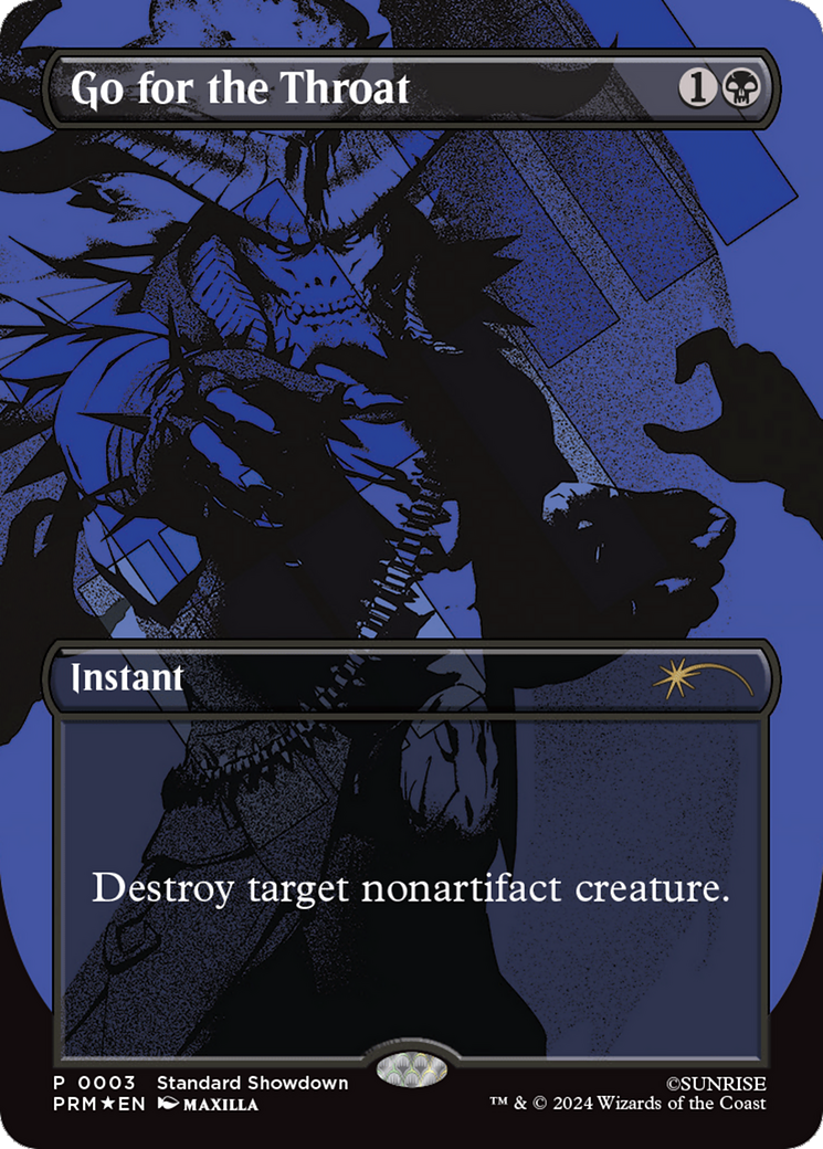 Go for the Throat [Standard Showdown Promos] | Gaming Infinity