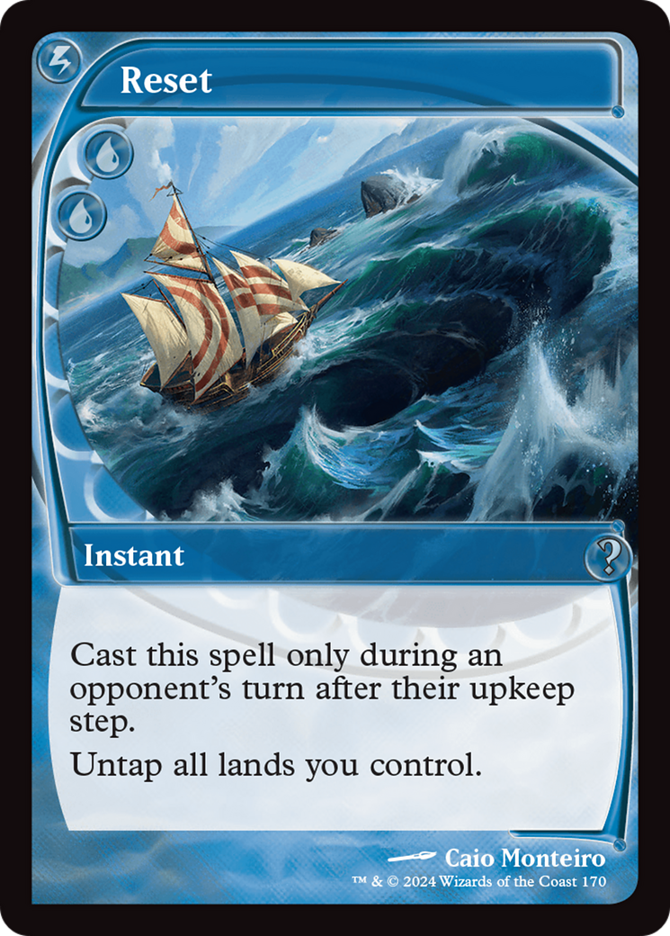 Reset (Future Sight) [Mystery Booster 2] | Gaming Infinity