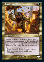 Territorial Kavu (Retro Foil Etched) [Modern Horizons 2] | Gaming Infinity