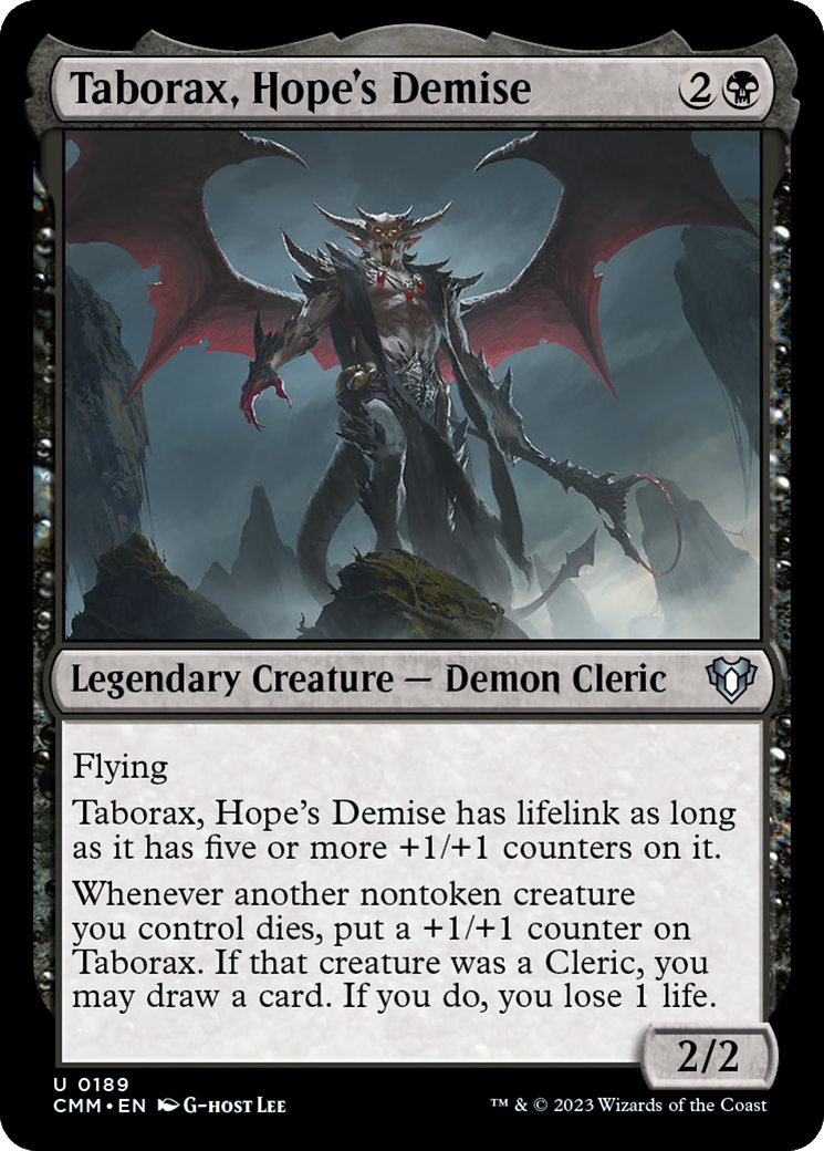 Taborax, Hope's Demise [Commander Masters] | Gaming Infinity