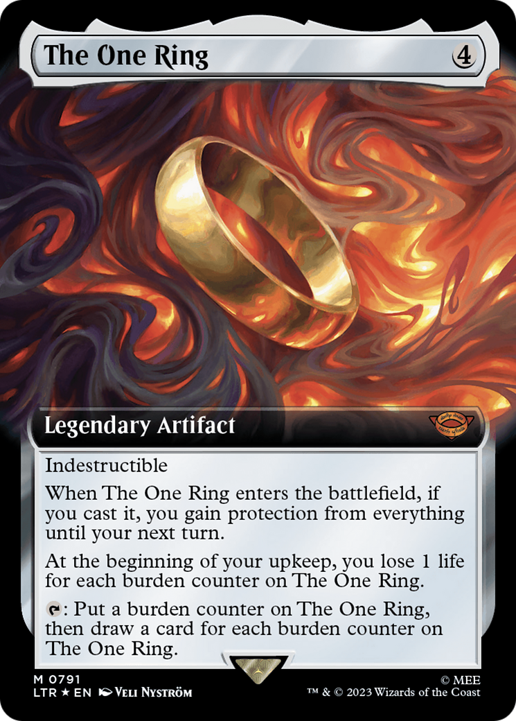 The One Ring (Extended Art) (Surge Foil) [The Lord of the Rings: Tales of Middle-Earth] | Gaming Infinity