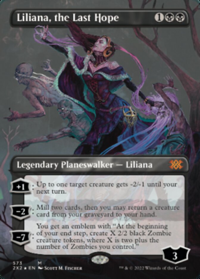 Liliana, the Last Hope (Textured Foil) [Double Masters 2022] | Gaming Infinity