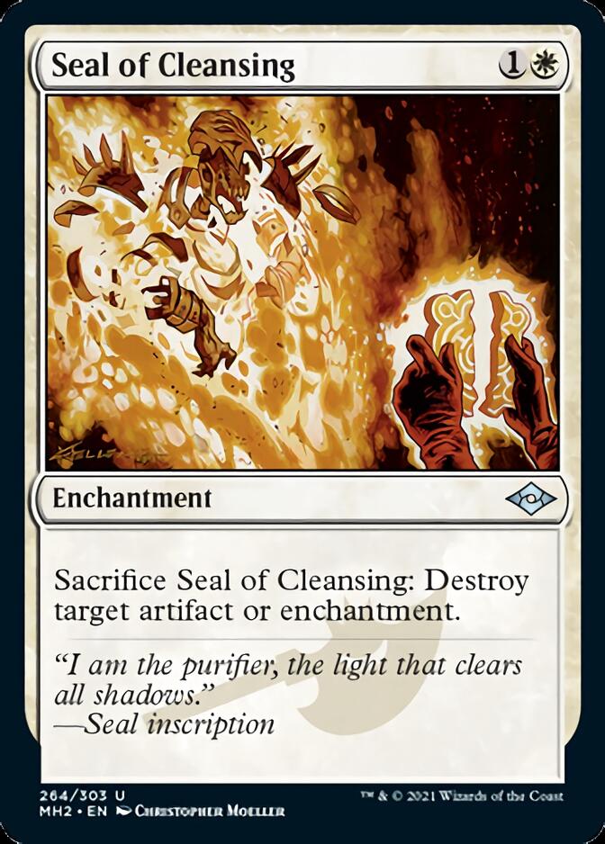 Seal of Cleansing (Foil Etched) [Modern Horizons 2] | Gaming Infinity