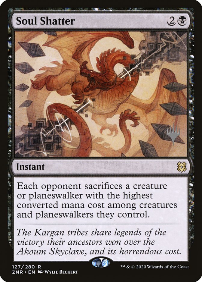 Soul Shatter (Promo Pack) [Zendikar Rising Promos] | Gaming Infinity