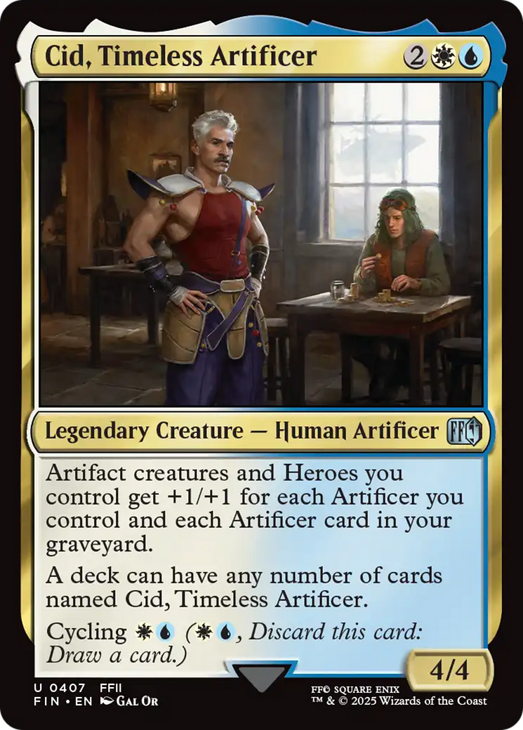 Cid, Timeless Artificer (0407) [FINAL FANTASY] | Gaming Infinity