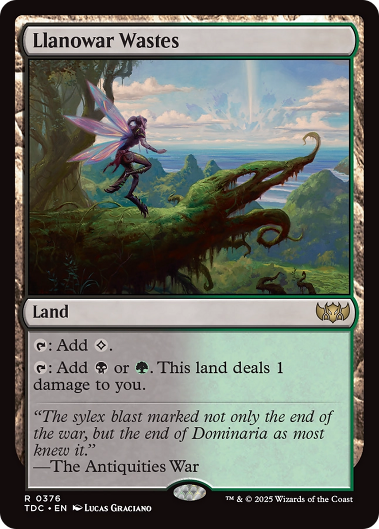 Llanowar Wastes [Tarkir: Dragonstorm Commander] | Gaming Infinity