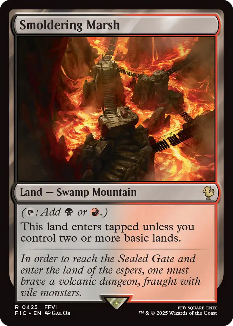Smoldering Marsh [FINAL FANTASY Commander] | Gaming Infinity