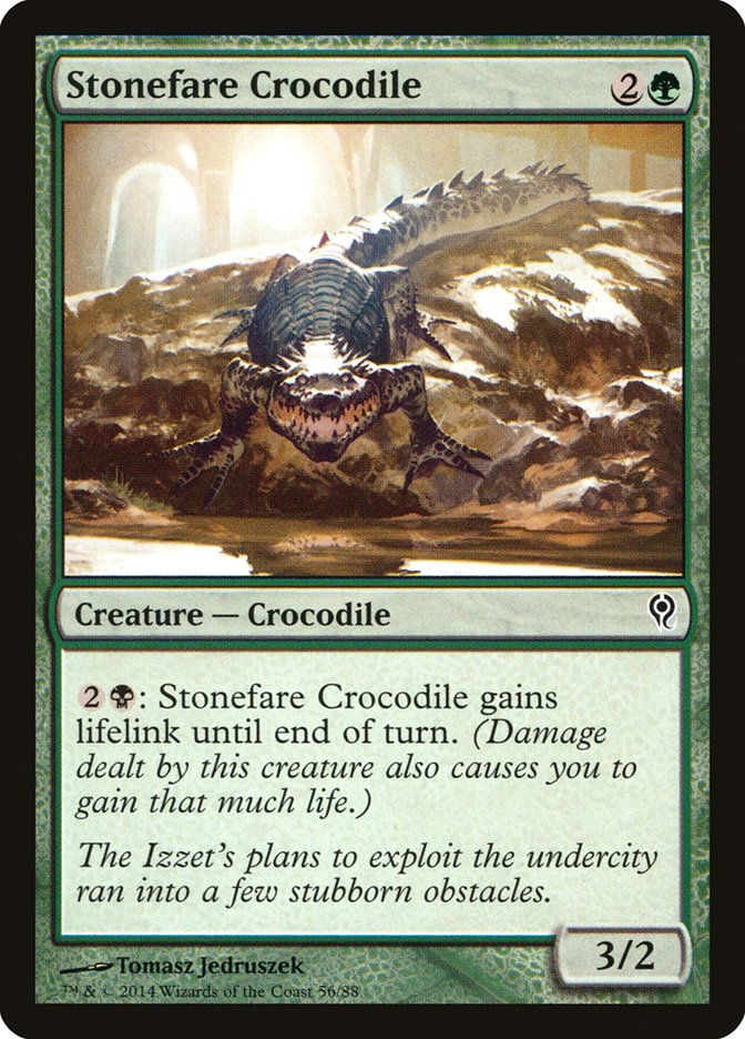 Stonefare Crocodile [Duel Decks: Jace vs. Vraska] | Gaming Infinity