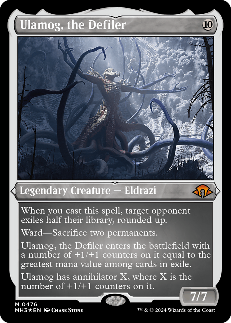 Ulamog, the Defiler (Foil Etched) [Modern Horizons 3] | Gaming Infinity