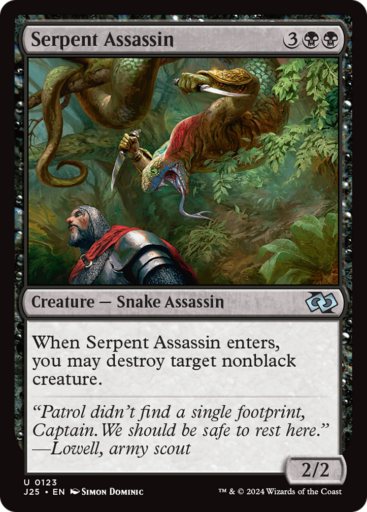 Serpent Assassin [Foundations Jumpstart] | Gaming Infinity