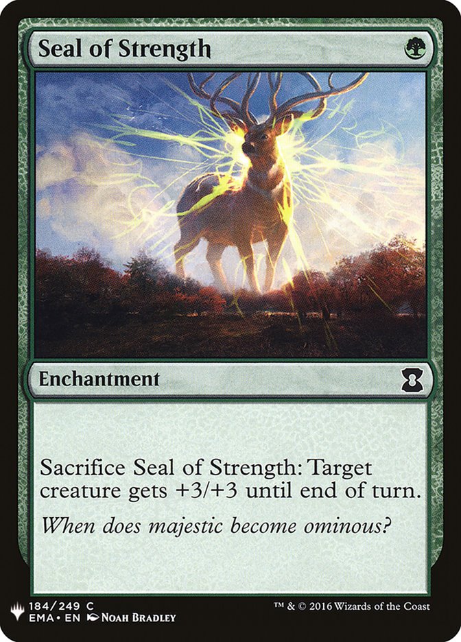 Seal of Strength [Mystery Booster] | Gaming Infinity