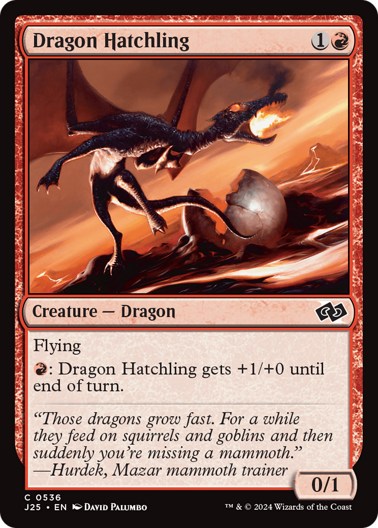 Dragon Hatchling [Foundations Jumpstart] | Gaming Infinity