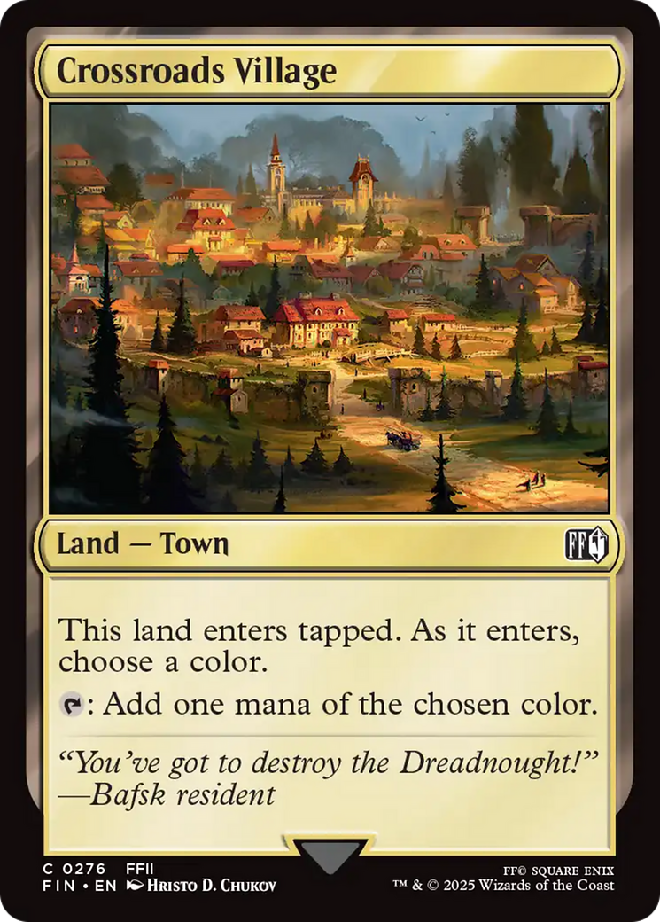 Crossroads Village [FINAL FANTASY] | Gaming Infinity