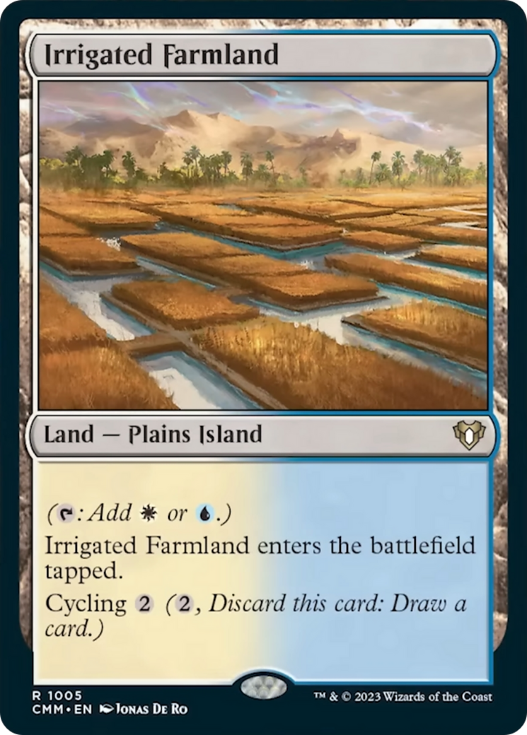 Irrigated Farmland [Commander Masters] | Gaming Infinity