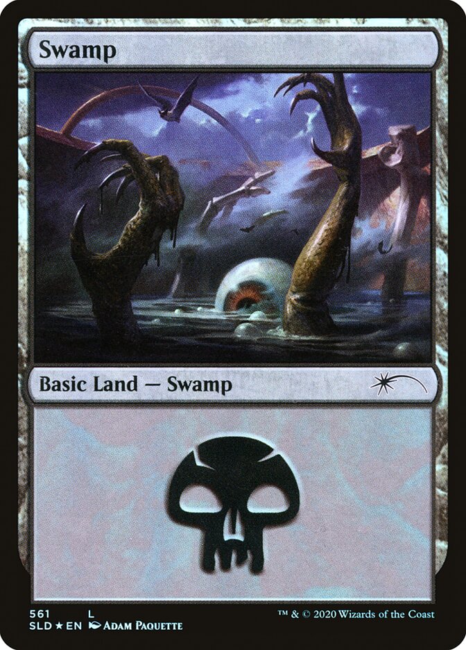 Swamp (Witchcraft) (561) [Secret Lair Drop Promos] | Gaming Infinity