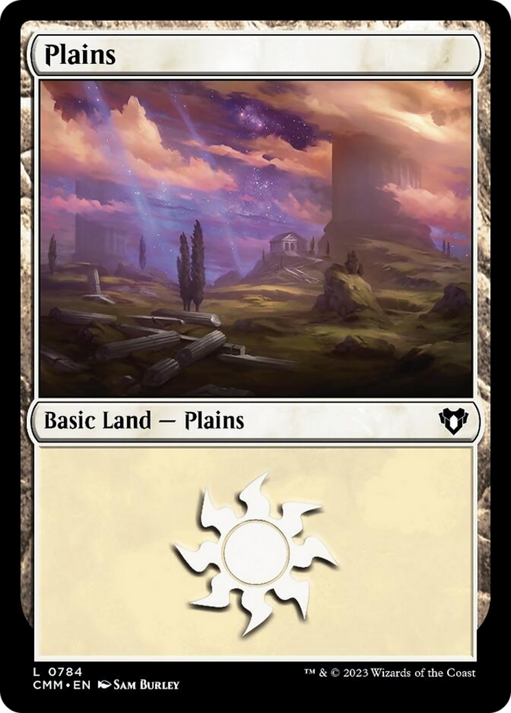 Plains (784) [Commander Masters] | Gaming Infinity