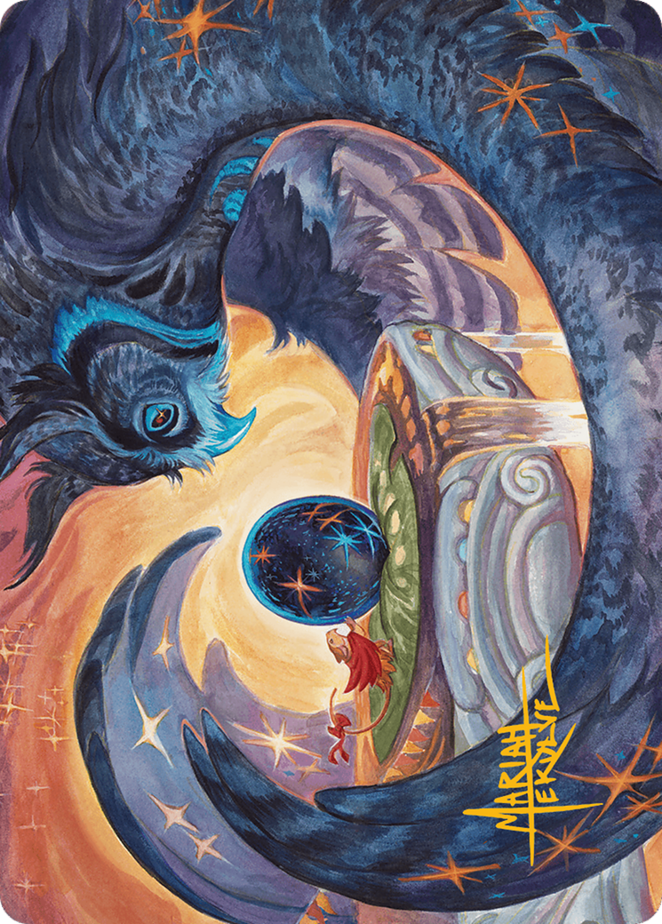 Dawn's Truce Art Card (Gold-Stamped Signature) [Bloomburrow Art Series] | Gaming Infinity