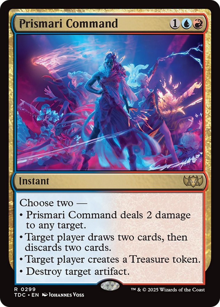 Prismari Command [Tarkir: Dragonstorm Commander] | Gaming Infinity