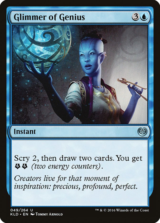 Glimmer of Genius [Kaladesh] | Gaming Infinity