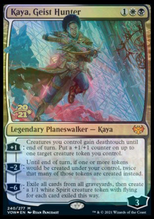 Kaya, Geist Hunter [Innistrad: Crimson Vow Prerelease Promos] | Gaming Infinity