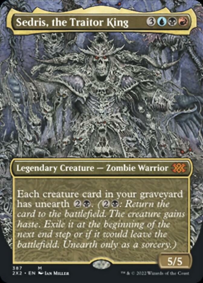 Sedris, the Traitor King (Borderless Alternate Art) [Double Masters 2022] | Gaming Infinity