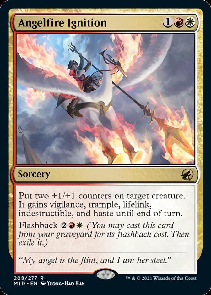 Angelfire Ignition [Innistrad: Midnight Hunt] | Gaming Infinity