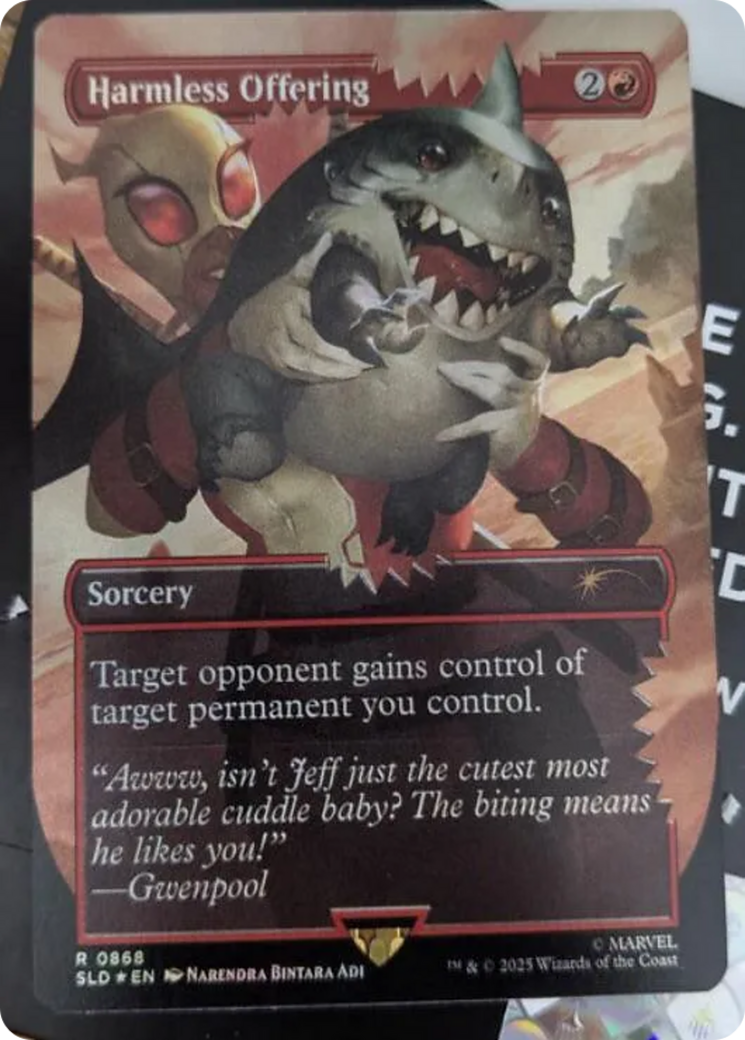 Harmless Offering (Rainbow Foil) [Secret Lair Drop Series] | Gaming Infinity