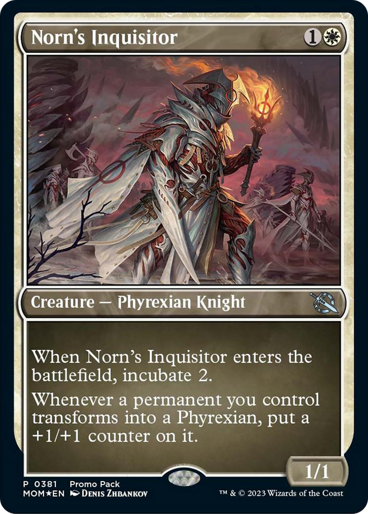 Norn's Inquisitor (Promo Pack) [March of the Machine Promos] | Gaming Infinity