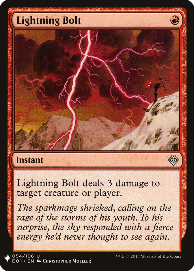 Lightning Bolt [Mystery Booster] | Gaming Infinity