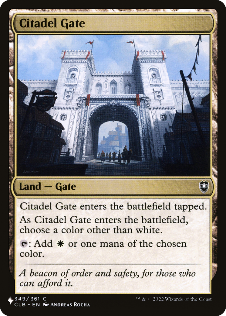 Citadel Gate [The List] | Gaming Infinity