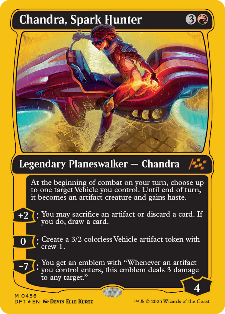 Chandra, Spark Hunter (First-Place Foil) [Aetherdrift] | Gaming Infinity