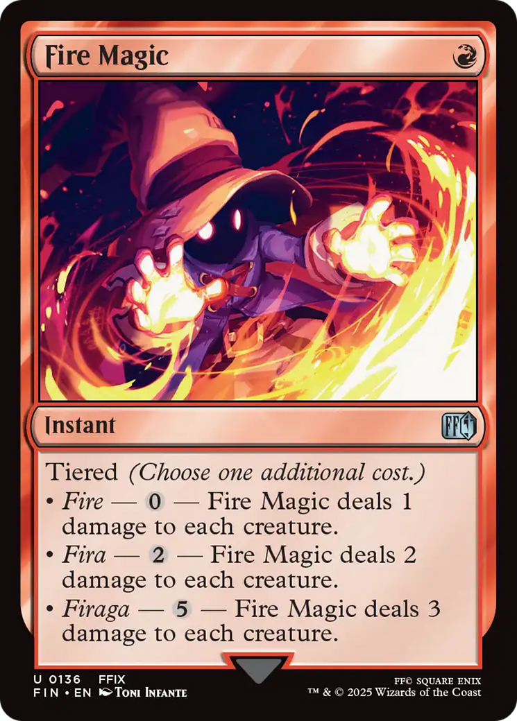 Fire Magic [FINAL FANTASY] | Gaming Infinity