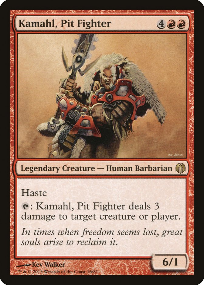 Kamahl, Pit Fighter [Duel Decks: Heroes vs. Monsters] | Gaming Infinity