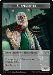 Insect (0011) // Shapeshifter Double-Sided Token [Duskmourn: House of Horror Commander Tokens] | Gaming Infinity