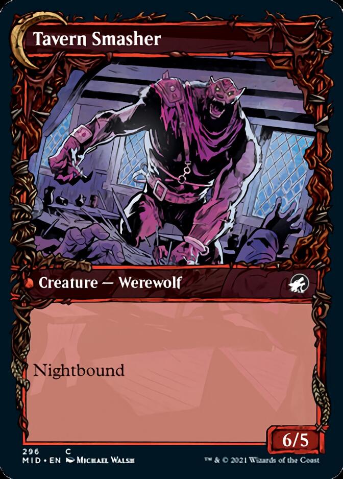 Tavern Ruffian // Tavern Smasher (Showcase Equinox) [Innistrad: Midnight Hunt] | Gaming Infinity