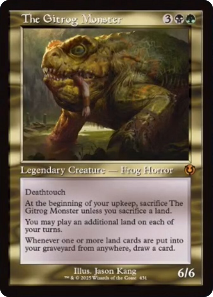 The Gitrog Monster (Retro Frame) [Innistrad Remastered] | Gaming Infinity