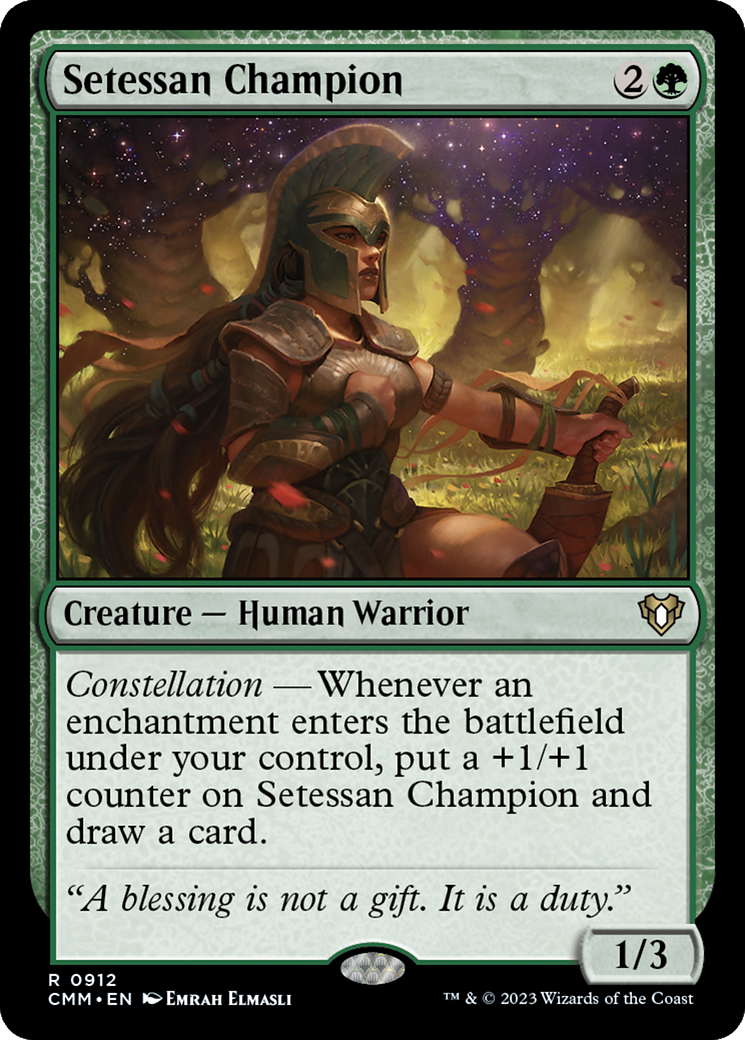 Setessan Champion [Commander Masters] | Gaming Infinity